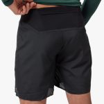 On Lightweight Shorts Herren kurze Laufhose Black hinten