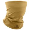 Salomon warm Tube schlauchtuch damen und herren ockerbraun