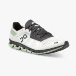 On Cloudflash damen herren laufschuh white black