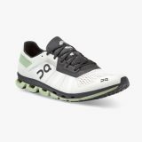 On Cloudflash damen herren laufschuh white black