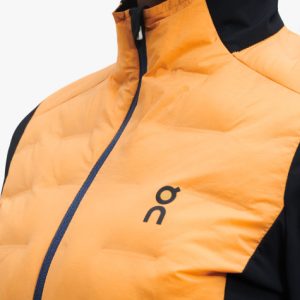 On Climate Jacket damen mango/black Reißverschluss