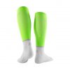 CEP the run socks tall v4 Laufsocken Kompression white green hinten