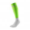 CEP the run socks tall v4 Laufsocken Kompression white green