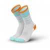 Incylence Ultralight Running Socke, v2 mint orange, seitlich von vorne