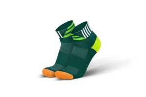 Incylence ultralight Socken kurz Laufsocken contrasts-green
