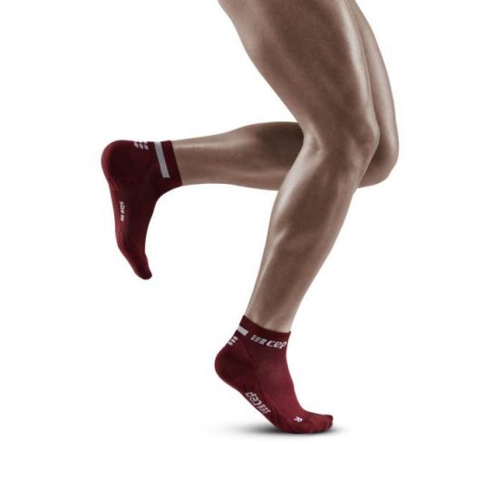 CEP the run low cut Socks Laufsocken Herren knöchelhoch rot