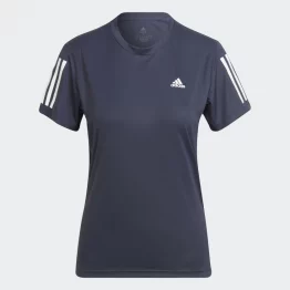 Adidas Own the Run T-Shirt damen dunkelblau front