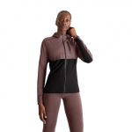 On Weather jacket damen grabe/black vorderseite