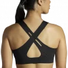 Brooks Dare Crossback Run Bra 2.0 High-Support Sport-BH schwarz rücken