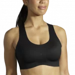 Brooks Dare Crossback Run Bra 2.0 High-Support Sport-BH schwarz frontal
