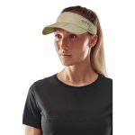 CEP The Run Visor, unisex, olive, vorne