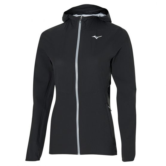 Mizuno 20K ER Jacket damen black gray frontal