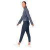 On Leightweight Pants Navy Damen vorne seite