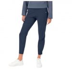 On Leightweight Pants Navy Damen vorne nah