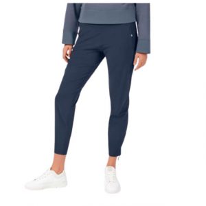 On Leightweight Pants Navy Damen vorne nah