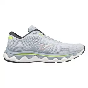 Mizuno Wave Horizon 6 W heather white neolime außen
