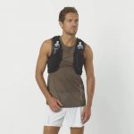 Salomon ADV SKIN 5 Laufweste black Vorderseite