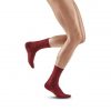 CEP Pinstripe socks running damen red seite