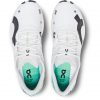 On Cloudboom echo 3 undyed-white/mint von oben