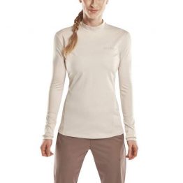 CEP Cold weather shirt long sleeve W cream vorne