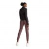 On Running Pants grape/black damen rückseite