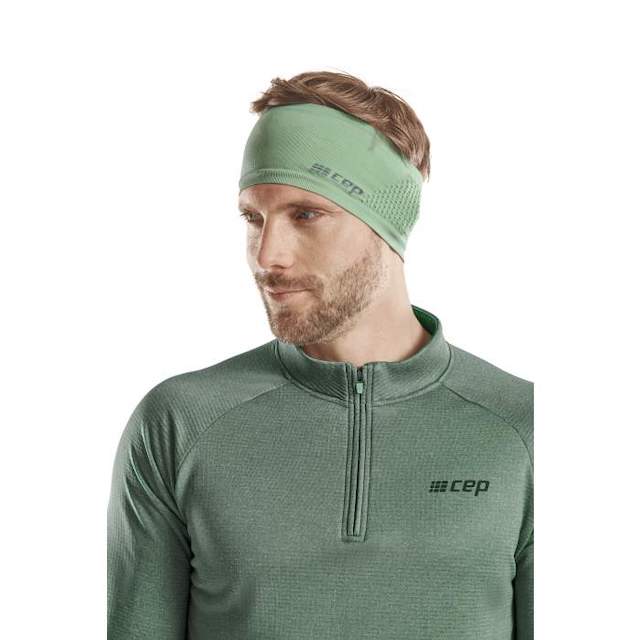 CEP cold weather headband green vorne