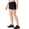 asics CORE 4IN SHORT damen black schräg