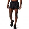 Asics Core split short black vorne
