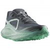 Salomon Glide max TR Ebony / Blue Haze / Cockatoo damen schräg