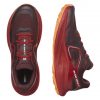 Salomon Glide Max TR Bitter Chocolate / Red Dahlia / Shocking Orange herren beide