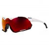 Eassun Challenge Sportbrille matt weiß rot