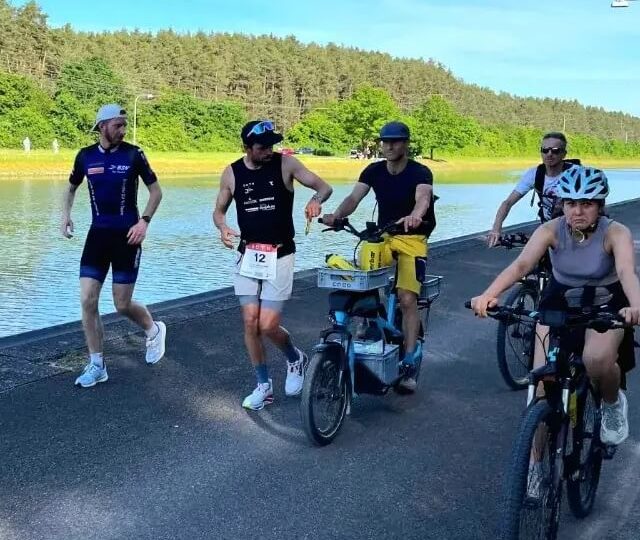 Triathlon in Roth mit Jonas Deichmann