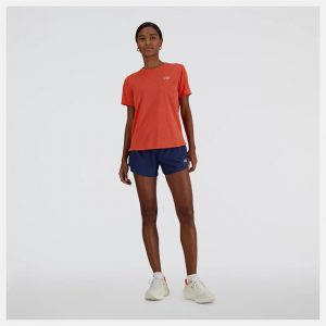 New Balance Athletics T-Shirt orange damen weit