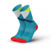 Incylence ultralight socks high cut strikes blue inferno von vorne