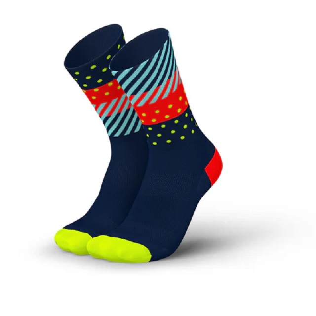 incylence ultralight socks high cut wildness navy inferno vorne