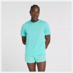 NB Athletics T-Shirt Cyber Jade vorne