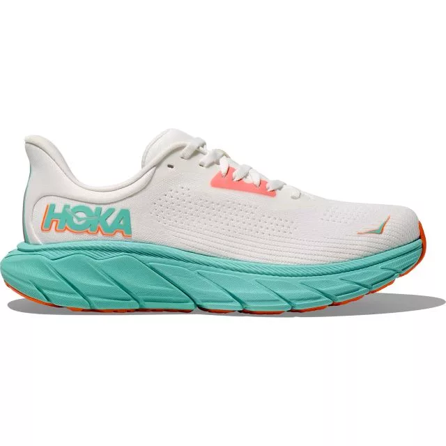 Hoka Arahi 7 frost / aqua glow außen