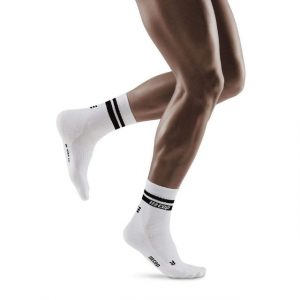 CEP 80's Classic Mid Cut Socks man white/black seite