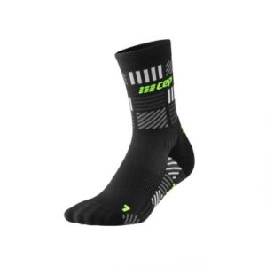 THE RUN LIMITED 2024.2 COMPRESSION SOCKS black/yellow front