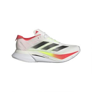Adidas Adizero Boston 12 W Cloud White / Core Black / Lucid Red außen