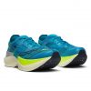 Saucony Endorphin Elite ViZiBlue | Citron schräg