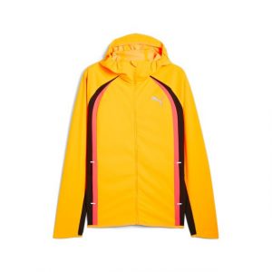 PUMA Run Ultraweave Raincell Jacket sun stream herren vorne