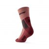 Cold Weather Socks Mid Cut women Rose hinten