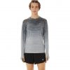 Asics SEAMLESS LS TOP Carrier Grey/Glacier Grey vorne