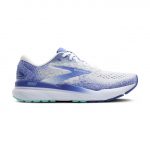 Brooks Ghost 16 W White/Amparo Blue/Limpet Shell außen