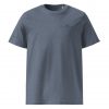 Premium T-Shirt EKG Läufer blue vorne