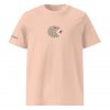 Unisex Premium T-Shirt Running Pac-Man Peach vorne