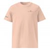 Premium T-Shirt EKG Läuferin Peach vorne