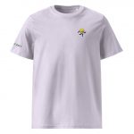 Unisex Premium T-Shirt Running Fischbrötchen lavender vorne