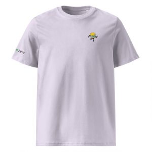 Unisex Premium T-Shirt Running Fischbrötchen lavender vorne